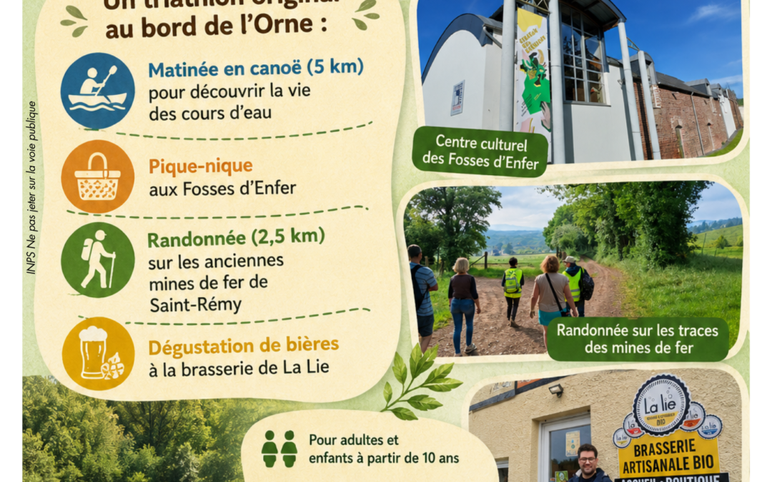 Sortie Nature et Histoire le samedi 4 juillet 2026 à 9h30