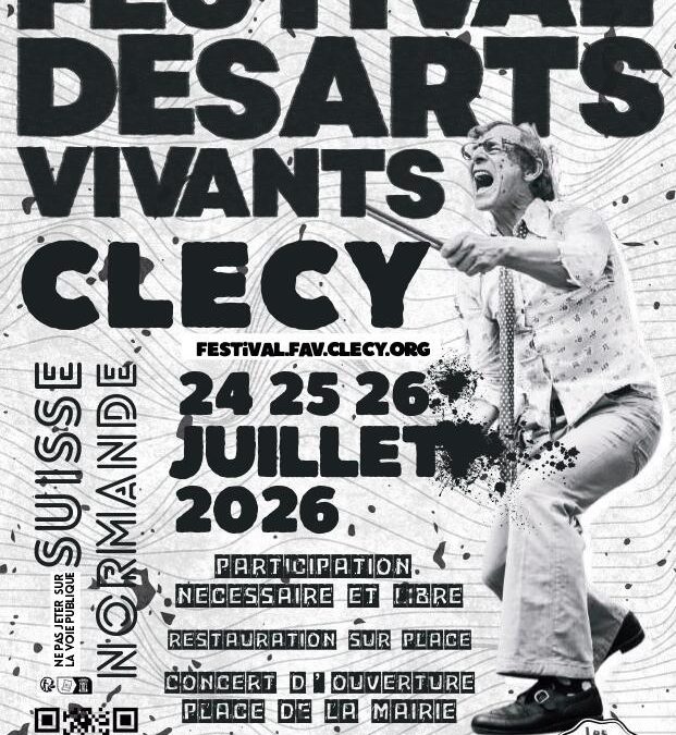 Le festival des Arts vivants les 24, 25 et 26 juillet 2026