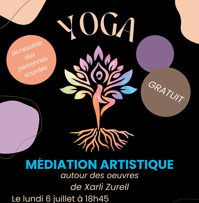 Médiation artistique par le YOGA au centre culturel des Fosses d’Enfer à Saint-Rémy-sur-Orne