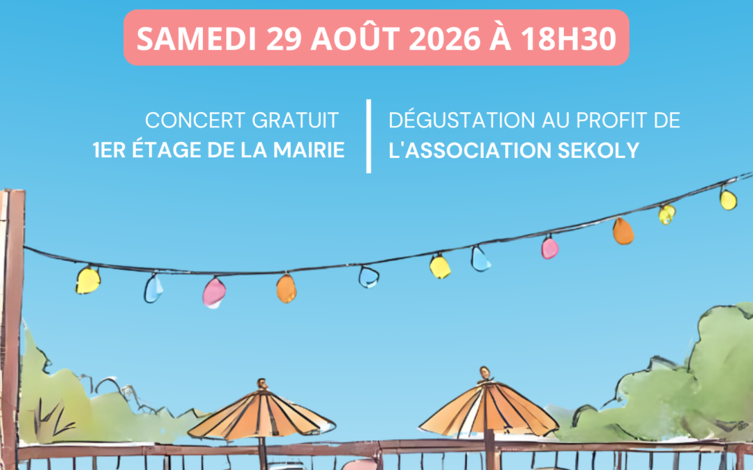 Concert terrasse le samedi 29 août 2026 à 18h30 à Bretteville-sur-Laize