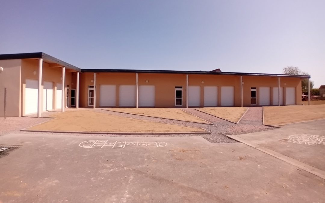 Retour en images sur les travaux d’extension réalisés à l’école du Cerisier à Fresney-le-Puceux !