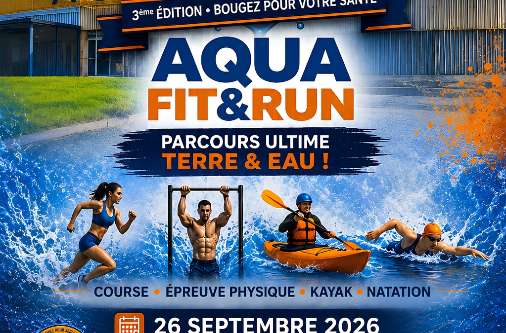 L’Aqua Fit&Run débarque à Thury-Harcourt-le-Hom !