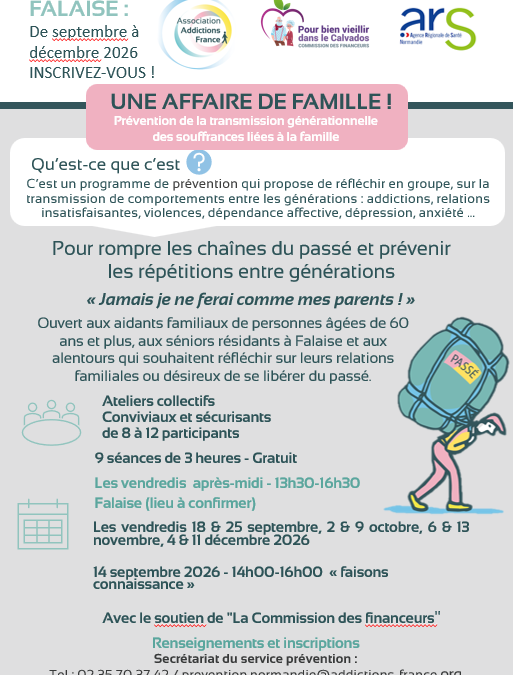 Une affaire de famille : Prévention de la transmission générationnelle des souffrances liées à la famille