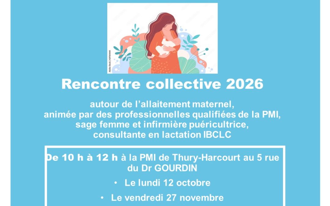 La Maison Départementale des Solidarités propose des nouvelles rencontres collectives autour de l’allaitement maternel