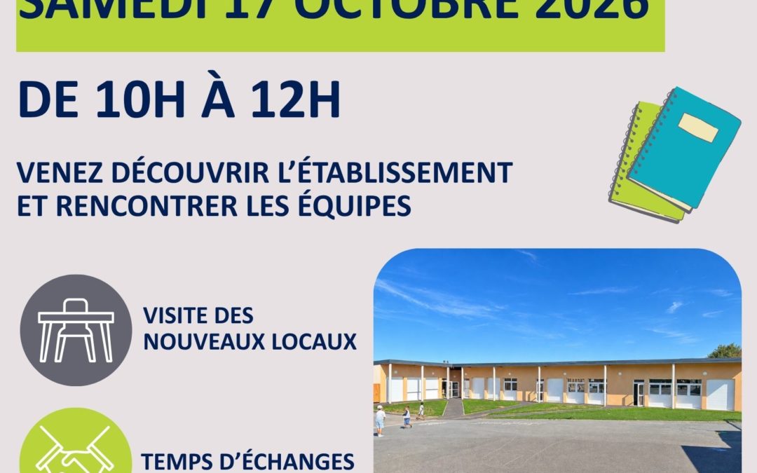 Portes ouvertes de l’école du Cerisier à Fresney-le-Puceux le samedi 17 octobre