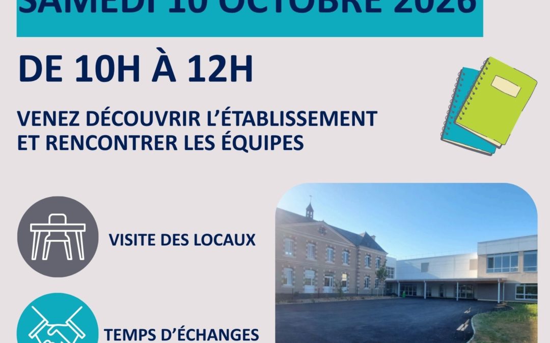 Portes ouvertes de l’école Paul Héroult à Thury-Harcourt-le-Hom le 10 octobre