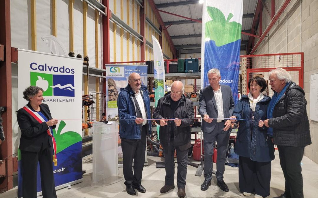 Inauguration des Bâtiments Zone des Trois Cours – Les Moutiers-en-Cinglais