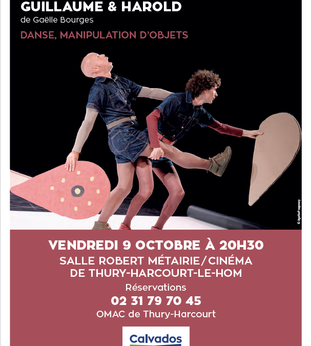 OMAC : Spectacle “Guillaume & Harold” de Gaëlle Bourges